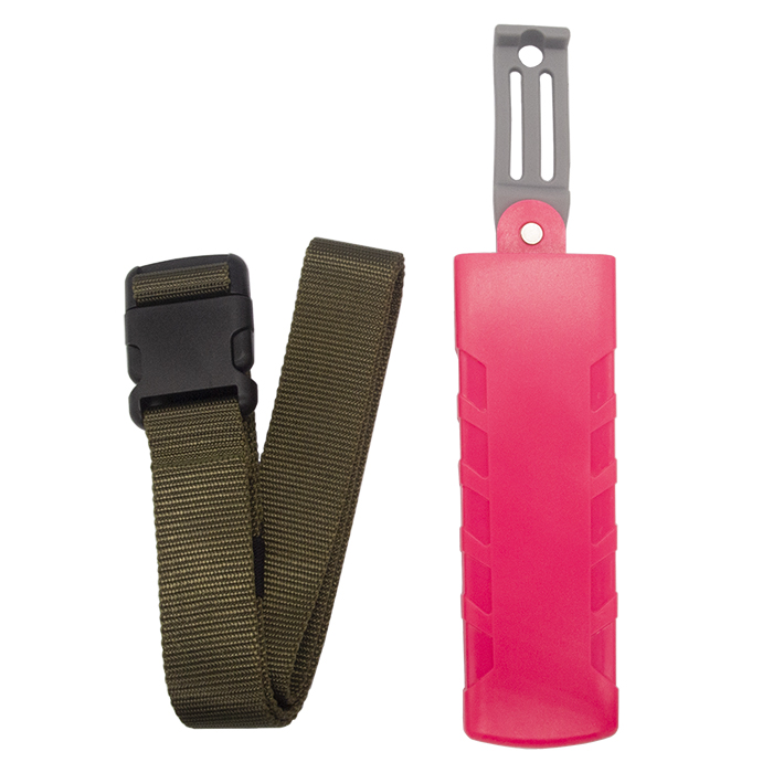 割引も実施中 商品 包丁ケース 収穫 園芸 農業 農作物 採取 収穫包丁用収納ケース ピンク ベルト付 integrateja.eu integrateja.eu