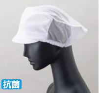 13-0724-1201 12-0630-1301  メッシュ帽子 FA-5176  ホワイト