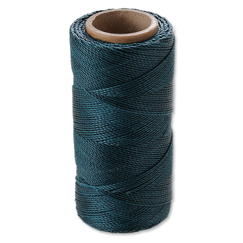 早割クーポン！ 早い者勝ち サイズ：0.5mm 入数：20m マクラメワックスコード ビリジアングリーン integrateja.eu integrateja.eu