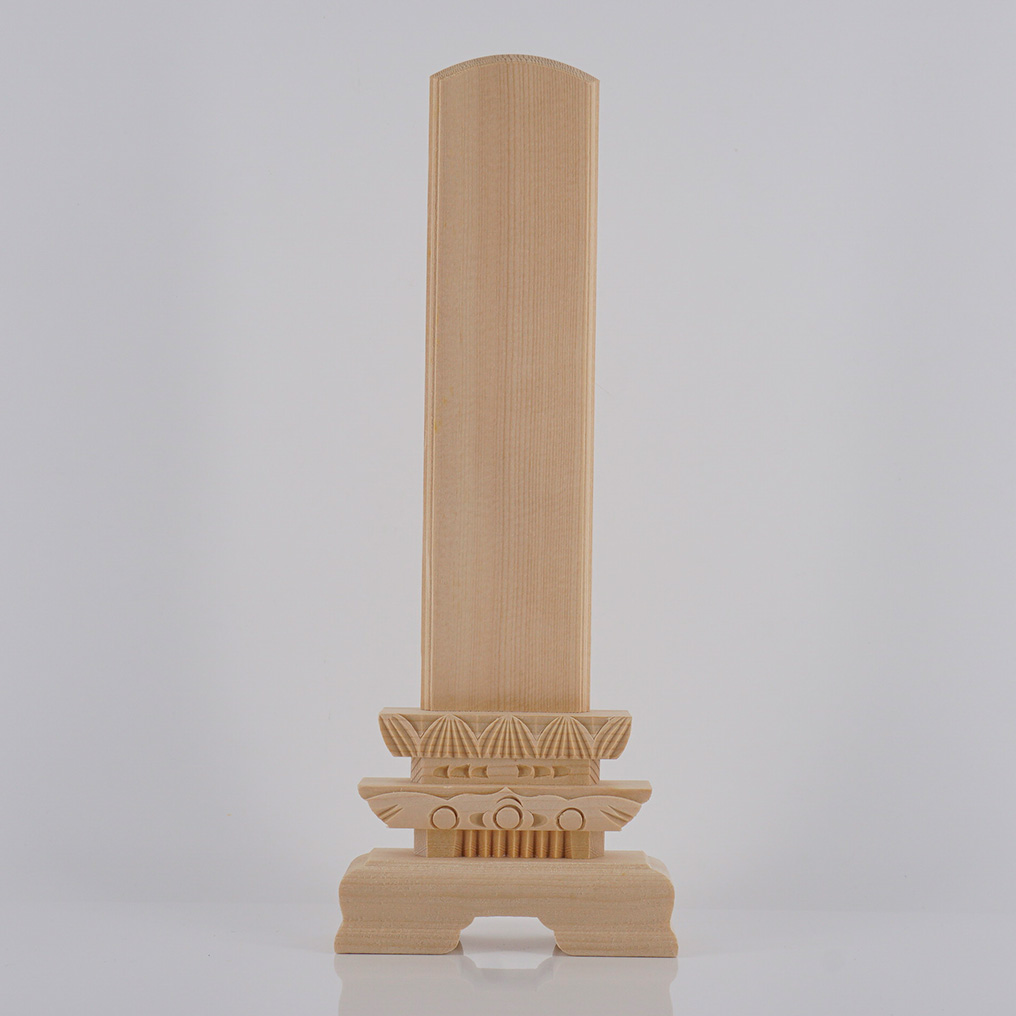 仮位牌 葬儀 寺院 中陰 四十九日 後飾り 中陰壇 全宗派対応 ペット 白木位牌 6寸 総高26.0巾10.5奥4.0cm