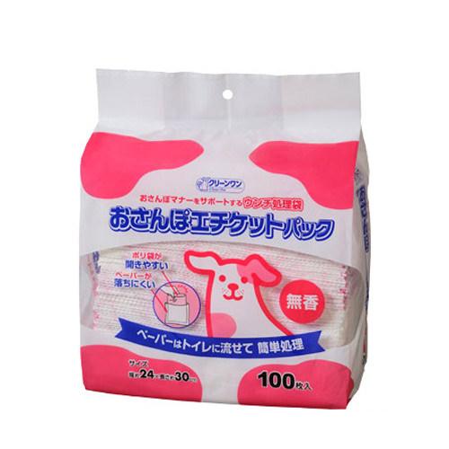 クリーンワン おさんぽエチケットパック 無香 １００枚 関東当日便