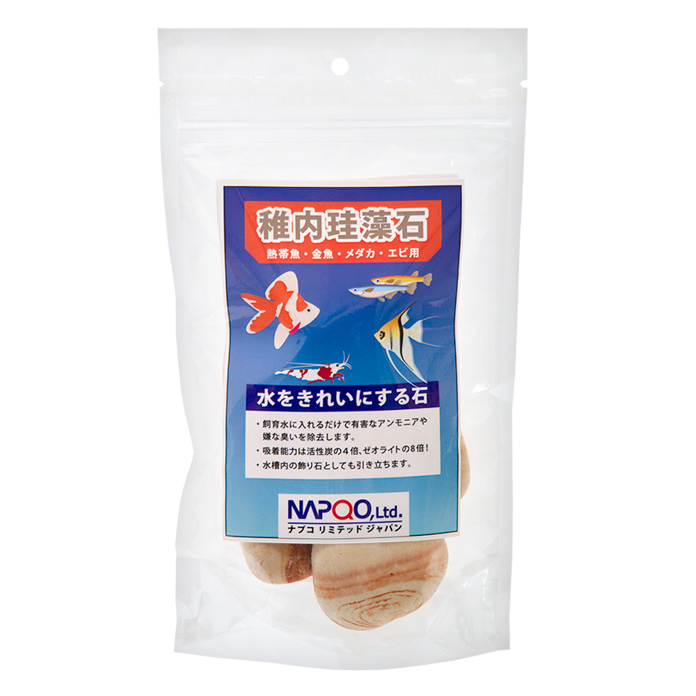 ナプコ 稚内珪藻石 熱帯魚・金魚・メダカ・エビ用 関東当日便