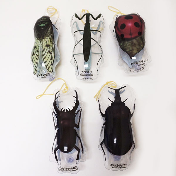 no-104040 ビニールヨーヨー 釣り用品 お祭り用品｜ ビニールヨーヨー  カブトムシやクワガワなどの昆虫のパンチボール 18個+予備2個