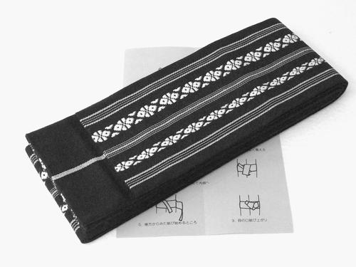 お手頃価格で買えて、軽くて締めやすい！角帯の結び方説明書付き！ 着物にも浴衣にも 日本製 OB6