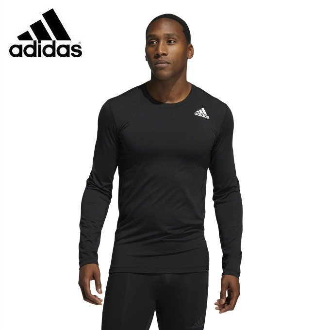 アディダス アンダーウェア 長袖 メンズ テックフィット コンプレッション 長袖Tシャツ GM5038 47889 adidas