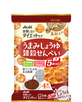 【72%OFF!】 予約販売 本 3980円 税込 以上で送料無料 クール便対象外 食べ応えも腹もちも大満足 リセットボディ 雑穀せんべい うまみしょうゆ88g 22g×4袋 integrateja.eu integrateja.eu