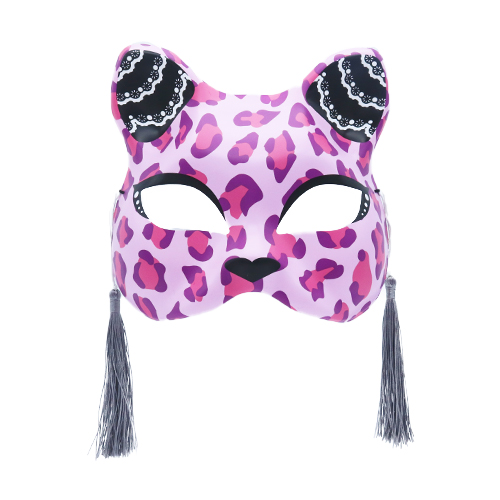 DICOM21212お面 おめん 半面 猫面 祭り 子供会 景品 縁日 お面 おめん 半面 猫面 八／ヒョウ  6枚）祭り 子供会 景品 縁日