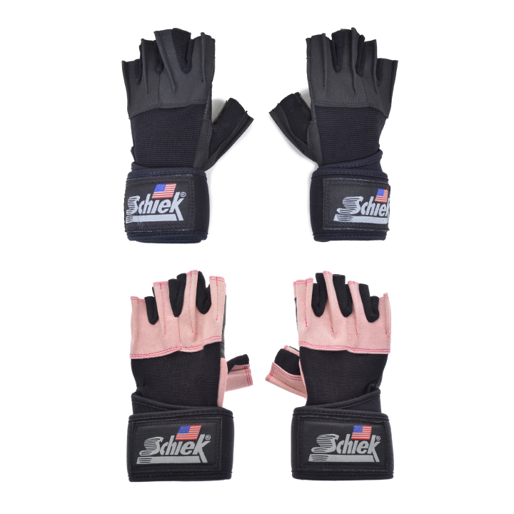 SCHIEK リストラップ付き  SCHIEK シーク Platinum “Gel” with Wrist Wraps H540 トレーニンググローブ プラチナシリーズ ウエイトリフティング 筋トレ Model540