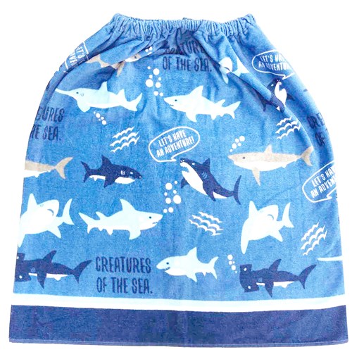 ラップタオル 巻きタオル60cm さめ ニシオ サマーレジャー用品 海プール着替えタオル 男の子 マシュマロポップ ラップタオル 巻きタオル60cm さめ ニシオ サマーレジャー用品 海プール着替えタオル 男の子 マシュマロポップ