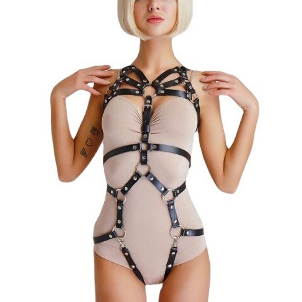 人気アイテム 楽天カード分割 ボンテージ ハードコア コスチューム コスプレ 拘束具 ベルト セクシー ハーネス フェイクレザー 全身タイプ integrateja.eu integrateja.eu