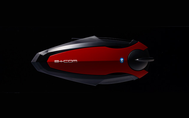 SYGN HOUSE  サインハウス  B+COM  ビーコム  バイク用 インカム Bluetooth ブルートゥース SB6X用 フェイスプレート レッド 00080234