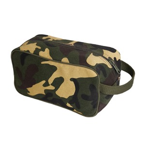 使用するシーンを選ばない小物用ポーチ ROTHCO キャンバストラベルポーチ 8126   ウッドランド   ロスコ 小物ポーチ 旅行ポーチ 小物入れ 収納