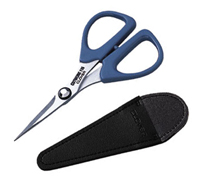 ハサミ はさみ 鋏 多目的 動物ぽんぽん 動物ポンポン ステンレス 国産 11.5cm 115mm clover 手芸 道具  クロバー カットワークはさみ 115 36-666｜裁縫道具 ソーイング道具 ハサミ はさみ 鋏 ステンレス製 日本製