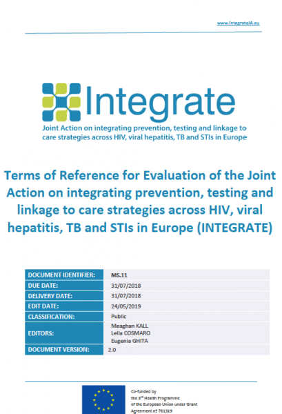 Terms of evaluation for the JA