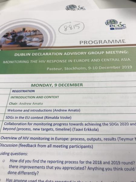 Dublin Declaration meeting in Stockholm 2