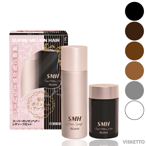 スーパー ミリオンヘアー レディースセット   スーパーミリオンヘアー 10g  スーパー ミリオン ヘア スプレー 35g     ヘアケア super million hair 美容室 スタイリング 分け目 隠し スタイリング剤 美容 ヘアカラー