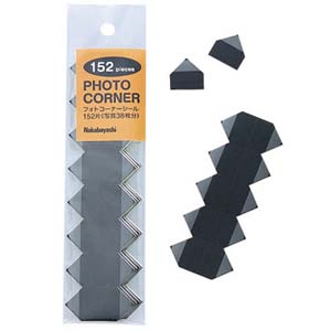 5980円（税込）以上で送料無料＆追加で何個買っても同梱０円 ナカバヤシ フォトコーナー ブラック PC-301-D