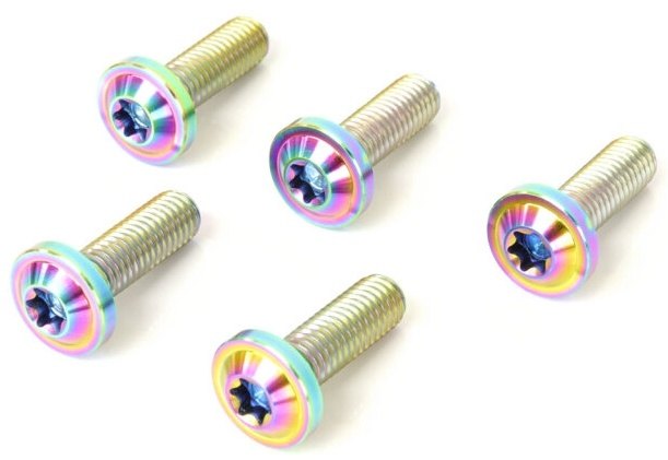 激安直営店 満点の RISE CORPORATIONライズコーポレーション ローターボルト M8×25 P1.25 ブレーキディスク用チタンボルト CORPORATION ライズコーポレーション 入り数：5本 カラー：チタンカラー 焼き色 integrateja.eu integrateja.eu