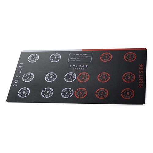 エレコム HCF-PT100GY エクリアスポーツ プランクトレーニングマット 1000mm グレー